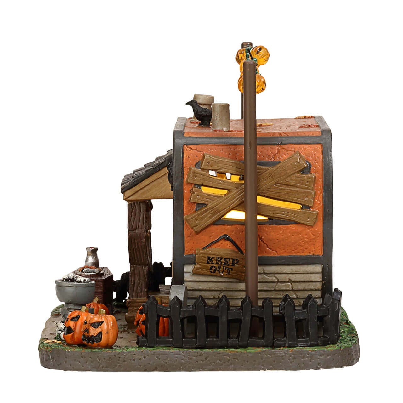 lemax-creepy-camper-b-timent-miniature-spooky-town-halloween image 2