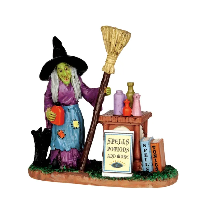 lemax-spells-potions-more-boutique-miniature-spooky-town image 1