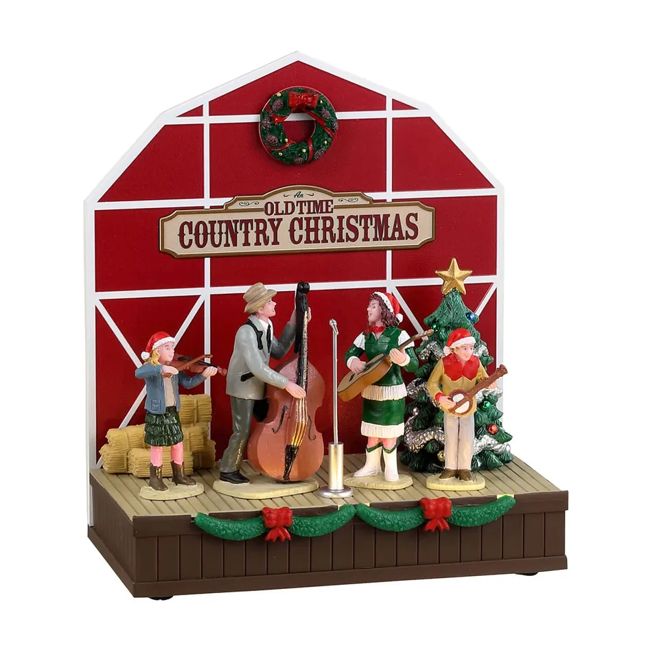 lemax-a-country-christmas-figurine-groupe-de-musique-miniature image 1
