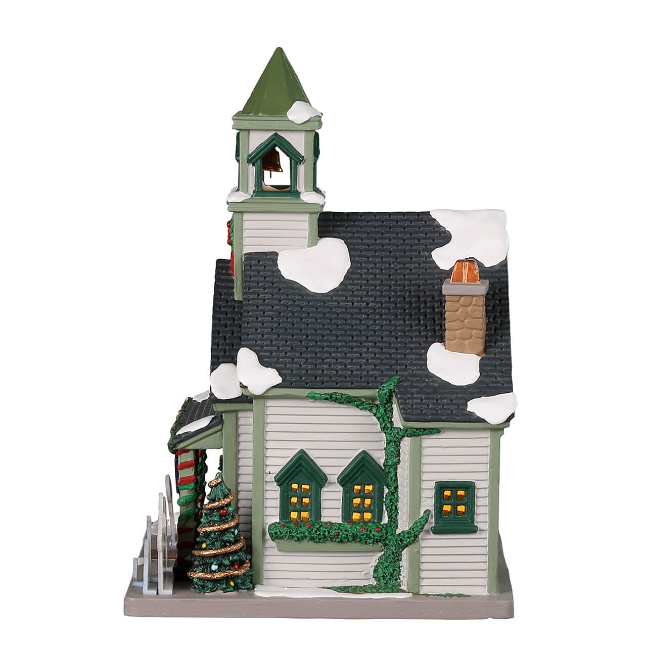 lemax-general-products-balsam-glen-church-glise-miniature-illumin-e-de-no-l image 3