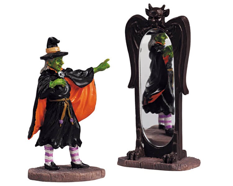 lemax-mirror-mirror-figurine-spooky-town-halloween image 2