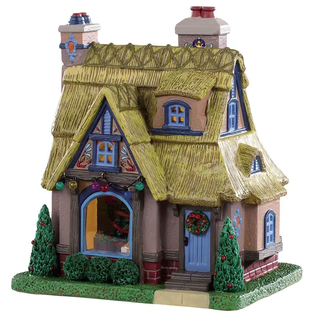 lemax-cozy-cottage-cottage-miniature-lumineux-caddington image 1