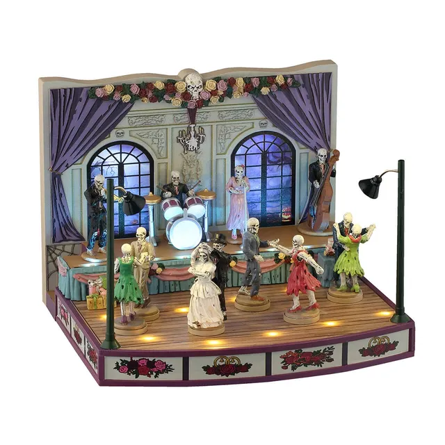 lemax-wedding-party-figurine-spooky-town-de-collection-halloween image 1