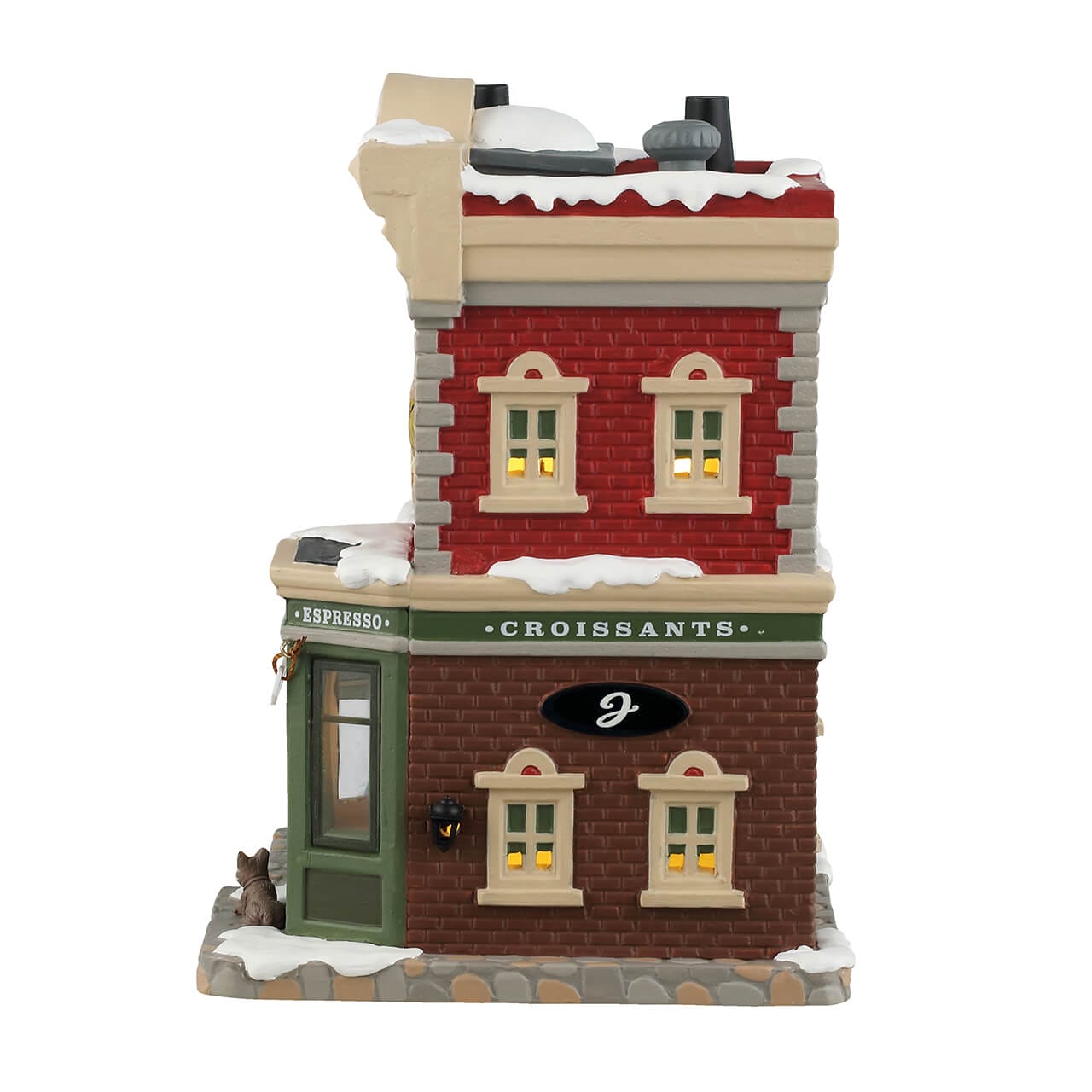 lemax-juliette-s-croissant-coffee-shop-b-timent-miniature-village-caddington image 3