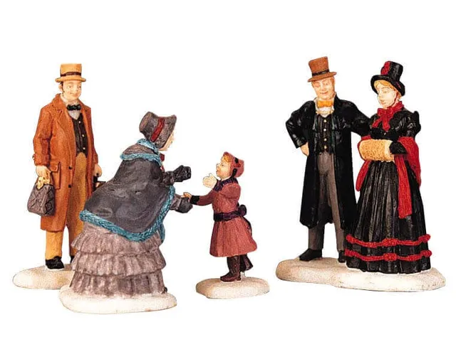 lemax-christmas-greeting-figurine-miniature-village-de-no-l image 1