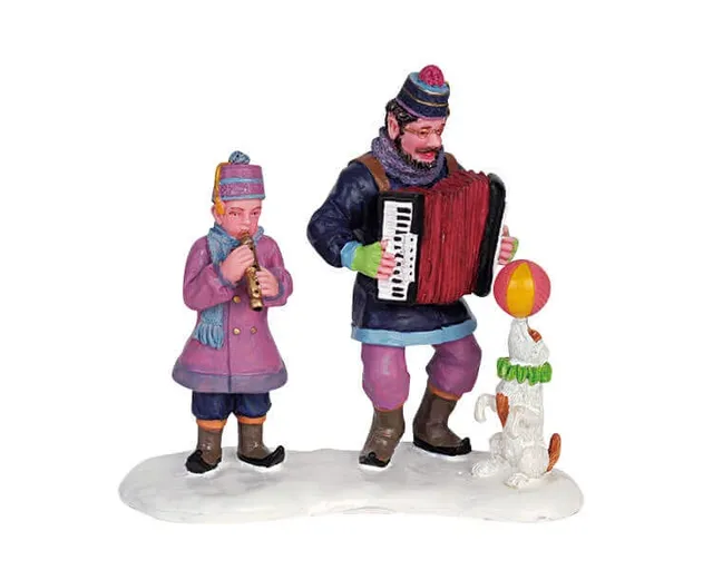 lemax-musicians-figurines-miniatures-lot-de-musiciens image 1