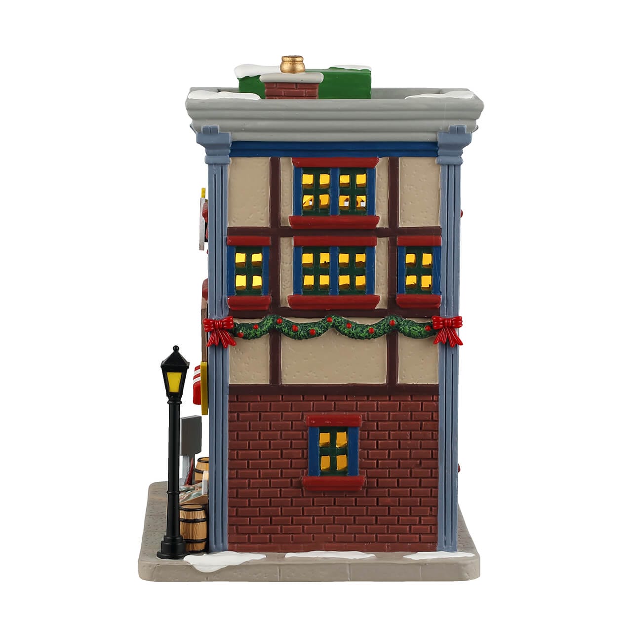 lemax-west-side-market-shops-march-miniature-caddington image 3