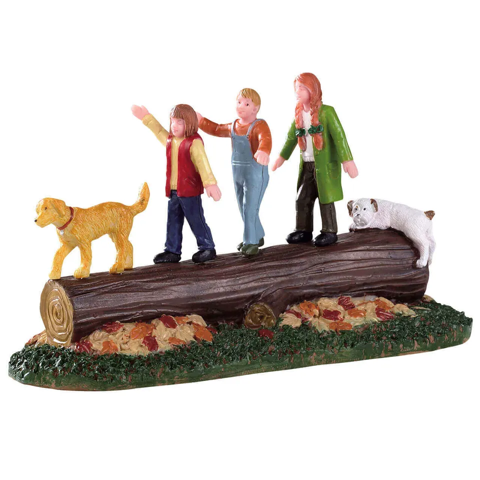 lemax-forest-procession-figurine-harvest-crossing image 1