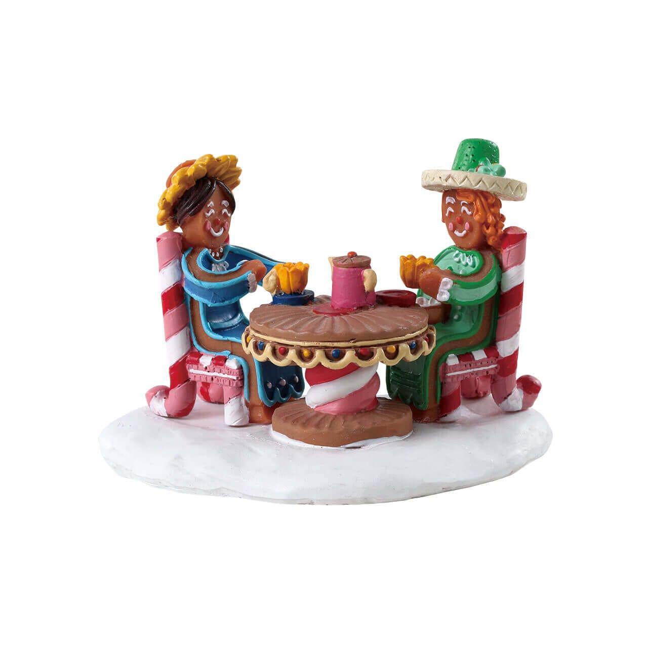 lemax-tea-and-cakes-figurine-miniature-sugar-n-spice image 1