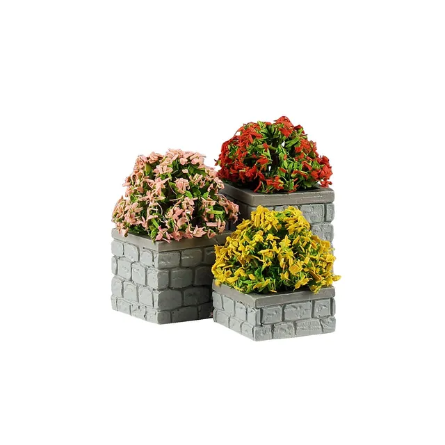 lemax-flower-bed-boxes-jardini-res-miniatures-caddington image 1