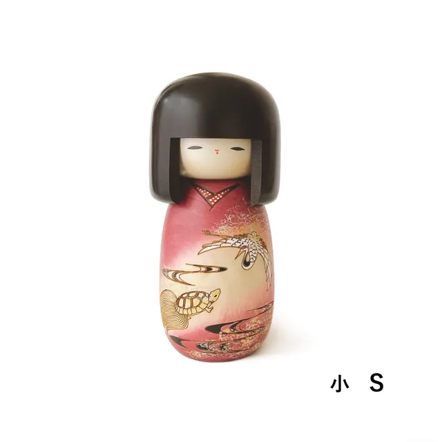 usaburo-kokeshi-chiyo-ni-eternally-kokeshi-classique-rose-s-l image 1