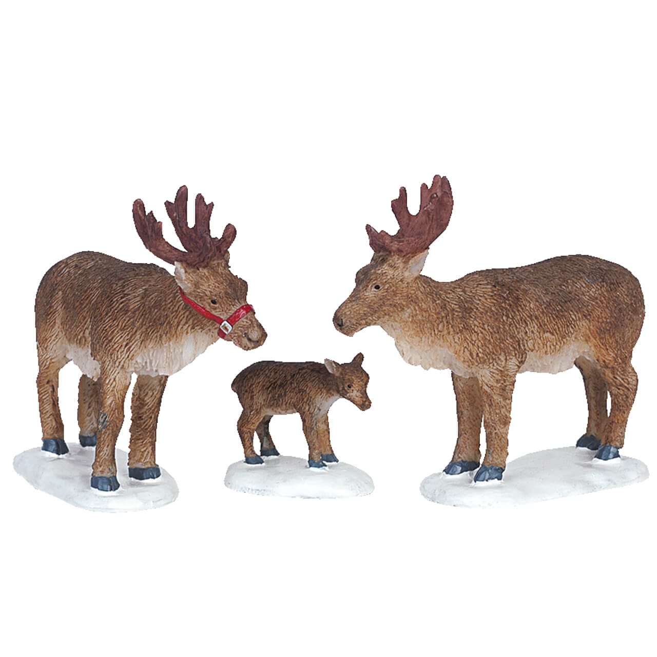 lemax-reindeer-set-of-3-lot-de-3-rennes-santa-s-wonderland image 1