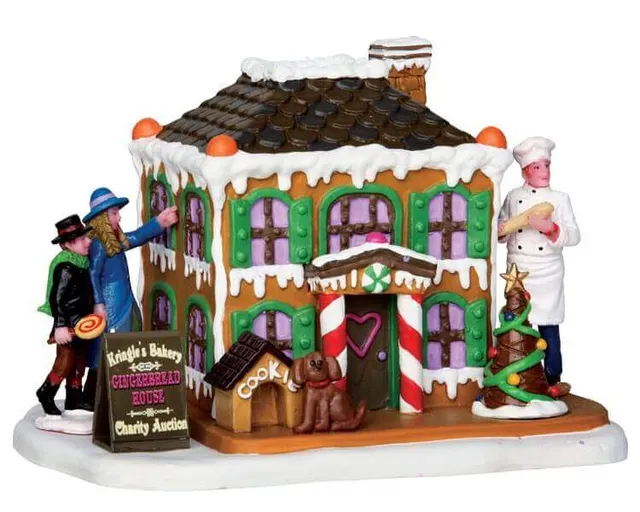 lemax-gingerbread-marvel-maison-pain-d-pice-miniature image 1