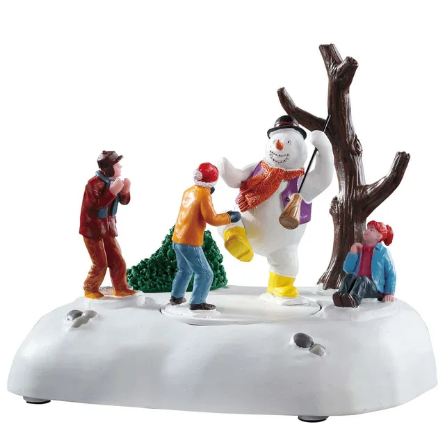 lemax-frosty-frolic-sc-ne-anim-e-bonhomme-de-neige image 1