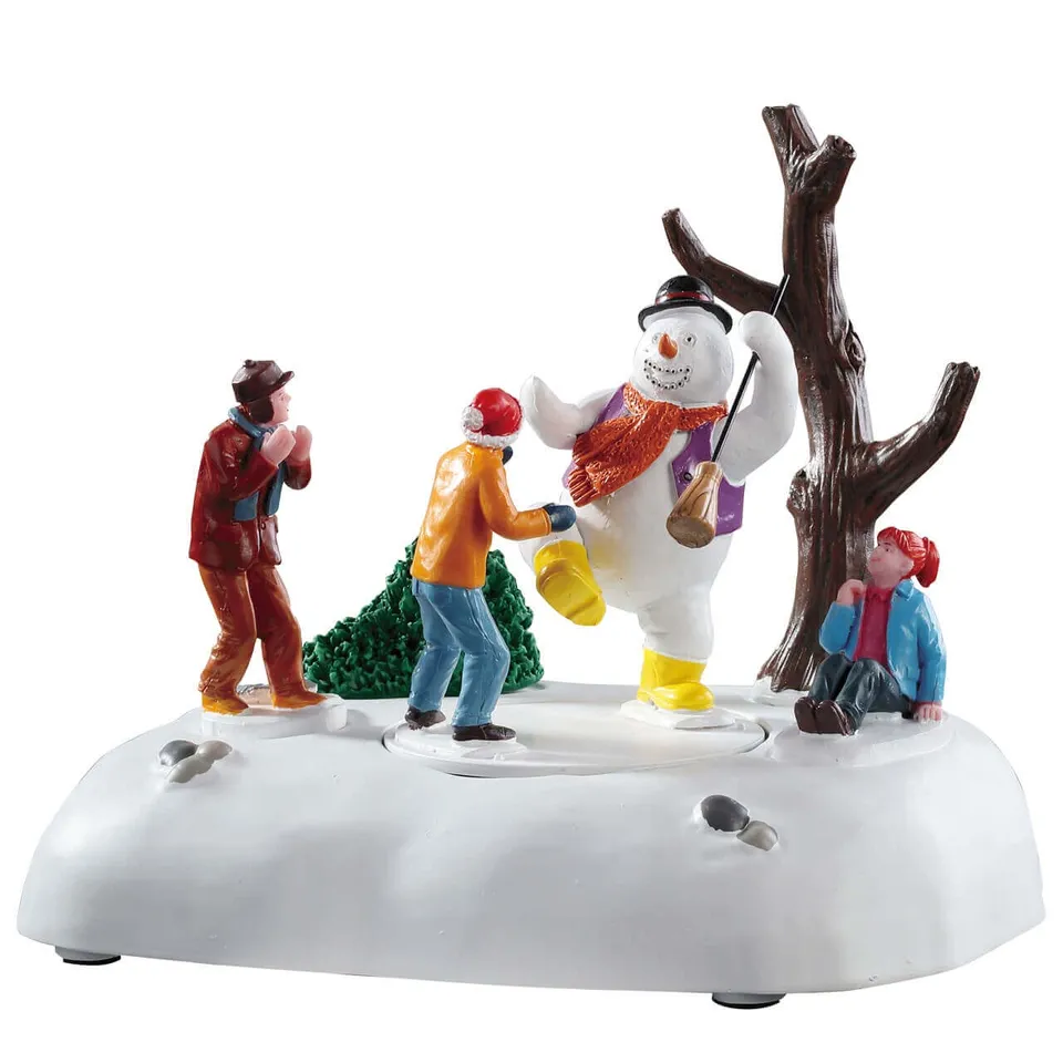 lemax-frosty-frolic-sc-ne-anim-e-bonhomme-de-neige image 1
