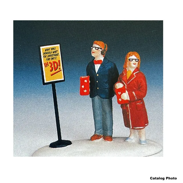 lemax-3d-movie-goers-figurine-miniature-spectateurs-cin-ma-3d image 1