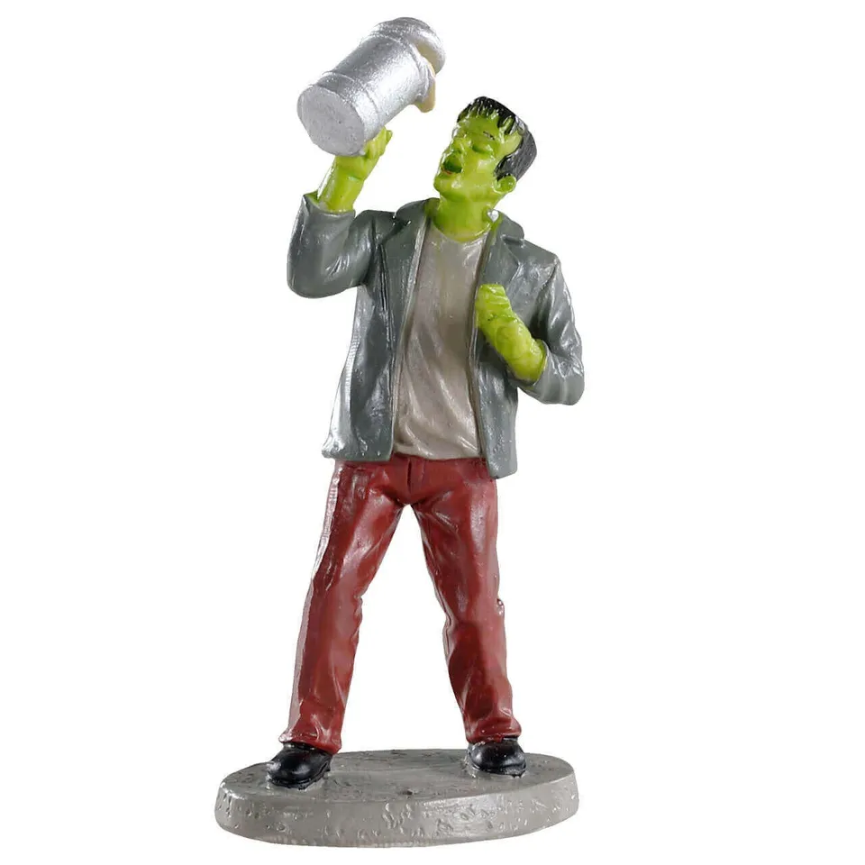 lemax-frank-and-stein-figurine-frankenstein-bar-spooky-town image 1