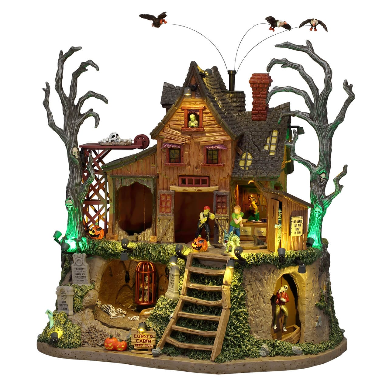 lemax-the-cursed-cabin-cabane-maudite-anim-e image 1