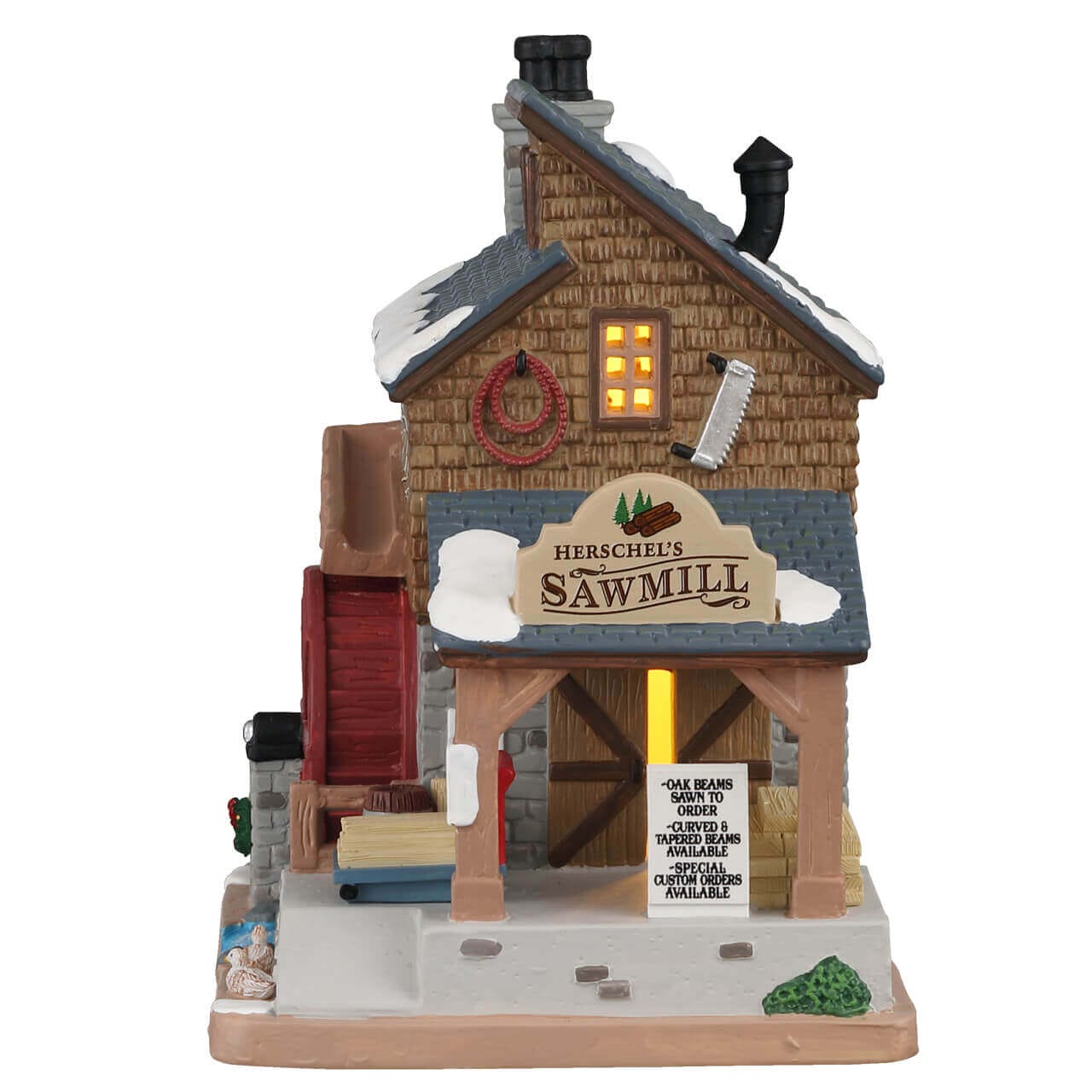 lemax-herschel-s-sawmill-scierie-miniature-village-vail image 3