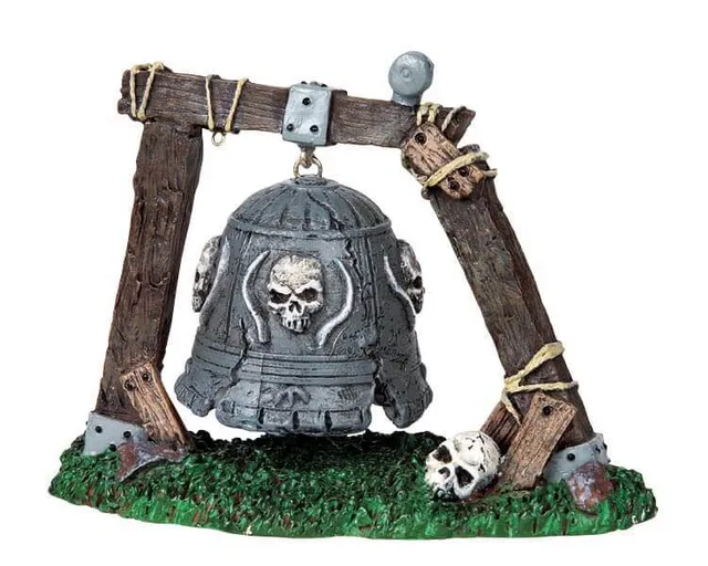 lemax-spooky-town-bell-cloche-miniature-de-collection image 1
