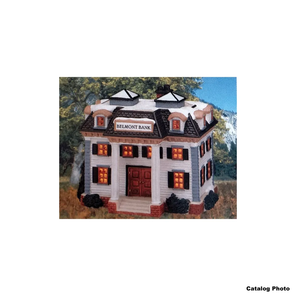 lemax-belmont-bank-b-timent-miniature-de-collection image 1