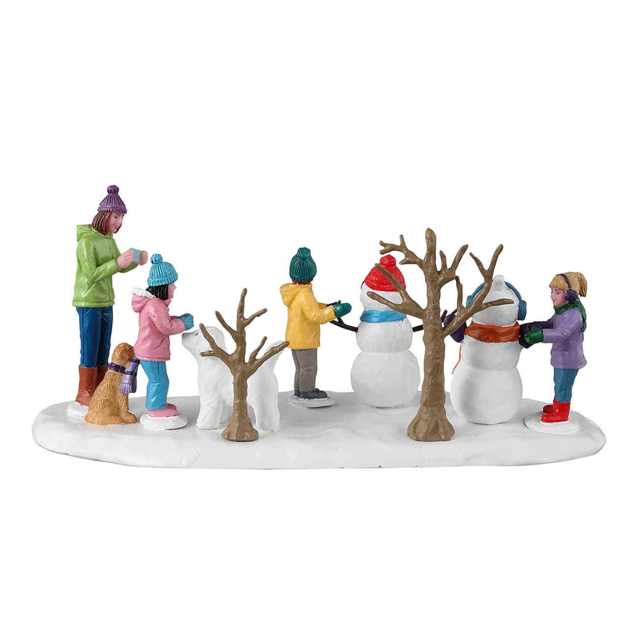 lemax-snowmen-friends-figurine-miniature-bonhommes-de-neige image 4