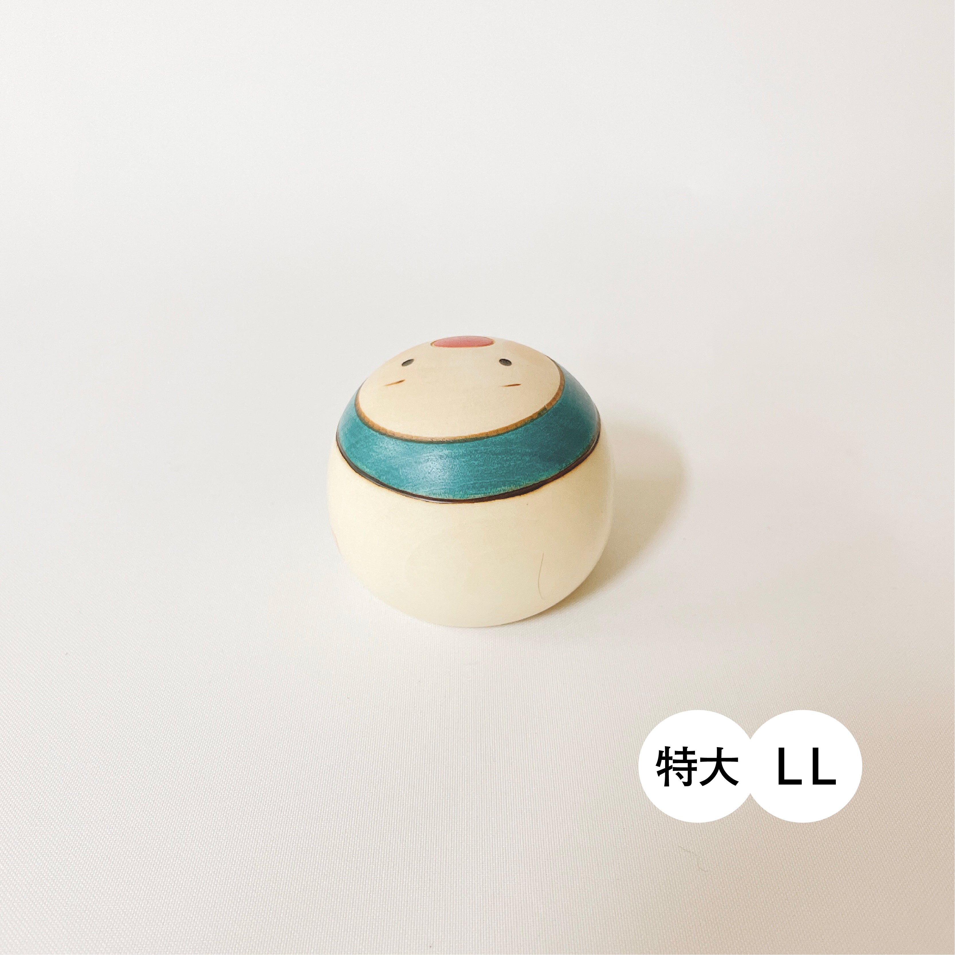 usaburo-kokeshi-bonhomme-de-neige-rond-figurine-artisanale-no-l image 8