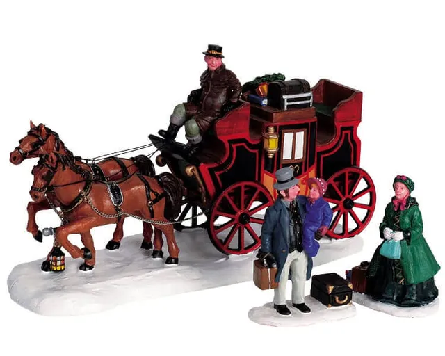 lemax-christmas-coach-cal-che-de-no-l-miniature-pour-village image 1