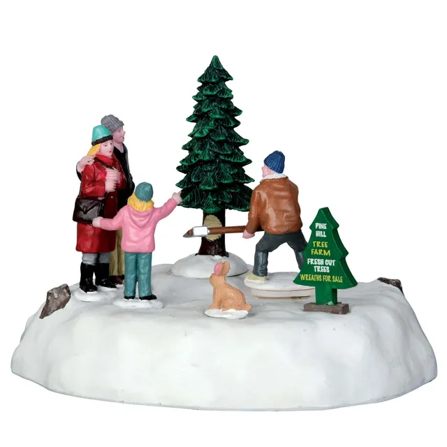 lemax-pine-hill-tree-farm-sc-ne-miniature-anim-e-b-cheron image 1