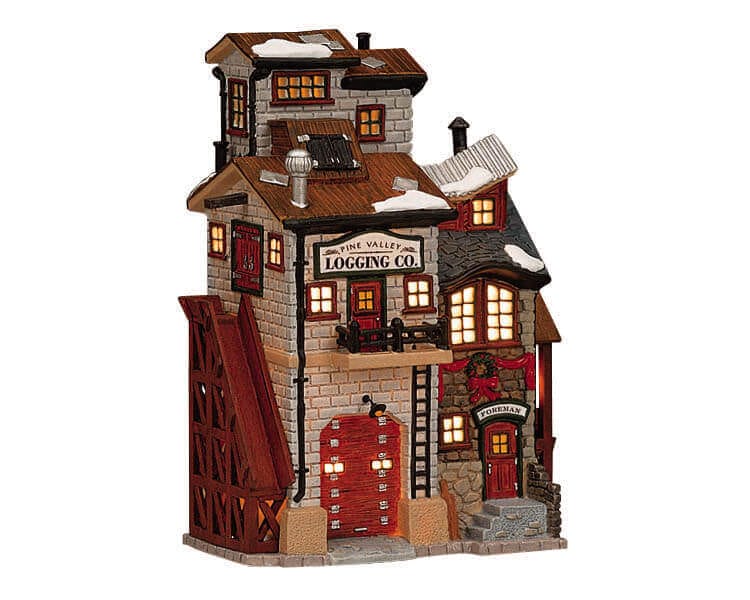 lemax-pine-valley-logging-co-b-timent-miniature-de-village image 2