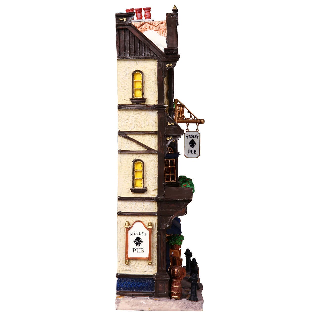 lemax-wesley-pub-fa-ade-lumineuse-essex-street-accrocher image 3