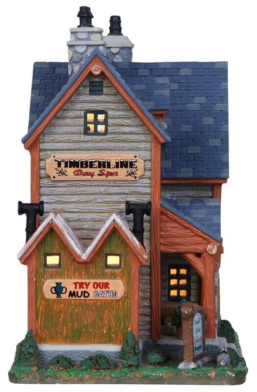 lemax-timberline-day-spa-b-timent-miniature-village-de-no-l image 2