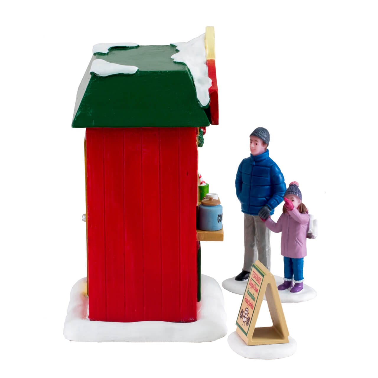 lemax-cocoa-corner-cabane-miniature-chocolat-chaud image 2