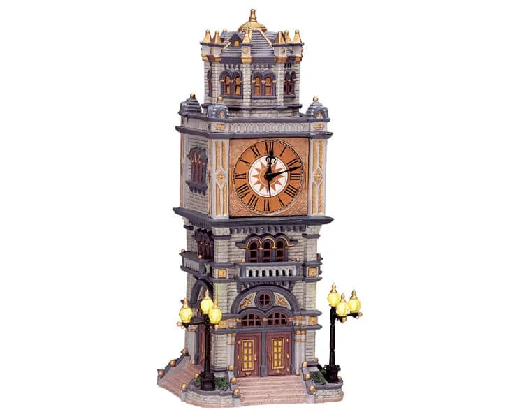 lemax-east-township-clock-tower-tour-horloge-miniature-village image 1
