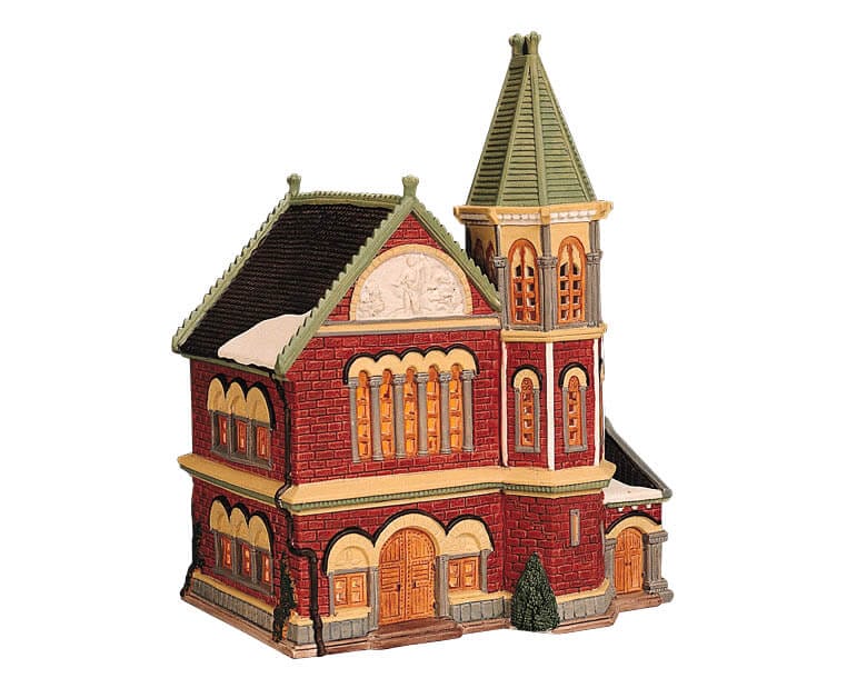 lemax-covenant-church-glise-miniature-pour-village-de-collection image 1