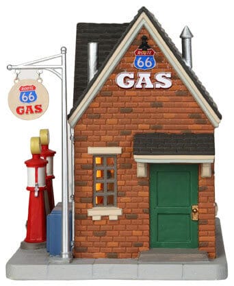 lemax-vintage-gas-station-village-miniature-station-service-r-tro image 3