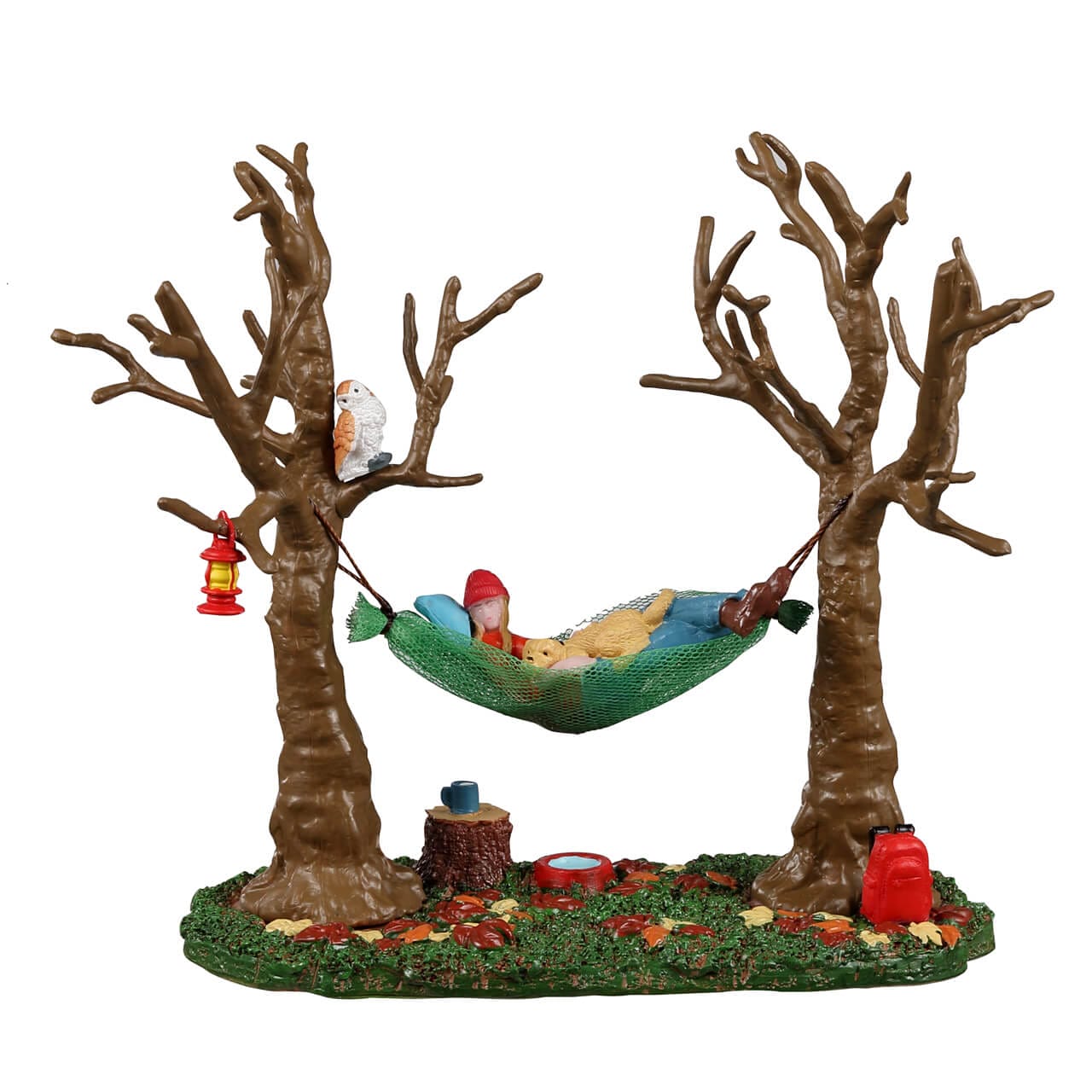 lemax-camping-hammock-buddy-figurine-hamac-camping image 5