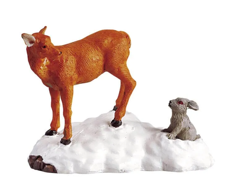 lemax-fawn-figurine-faon-miniature-de-collection image 1