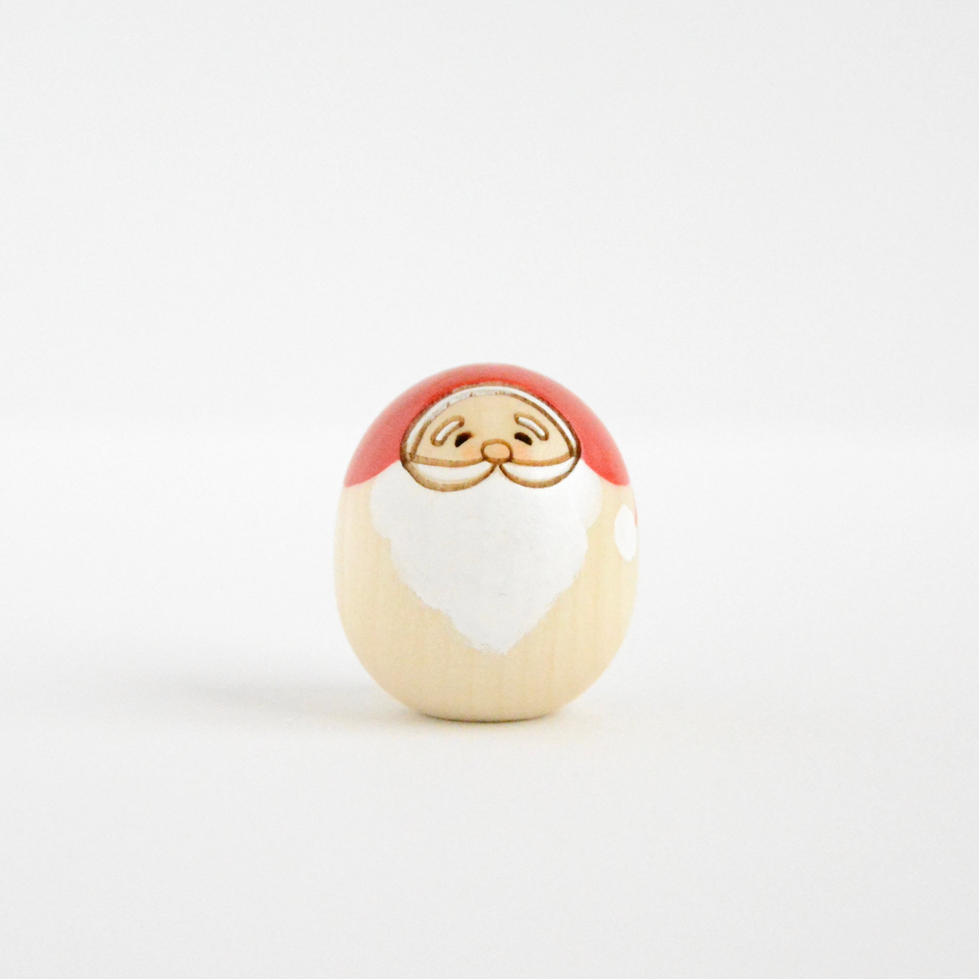 usaburo-kokeshi-mini-santa-uf-ss-figurine-artisanale-35-mm-rouge image 2