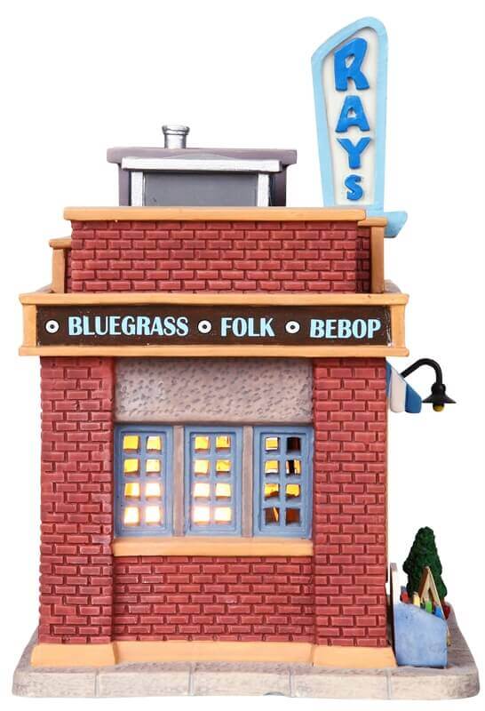 lemax-ray-s-record-shop-b-timent-miniature-village image 3