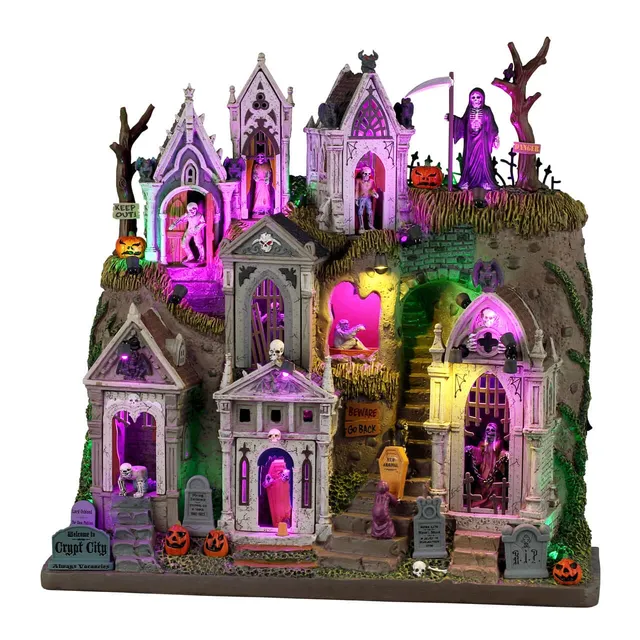 lemax-crypt-city-cit-des-cryptes-spooky-town image 1