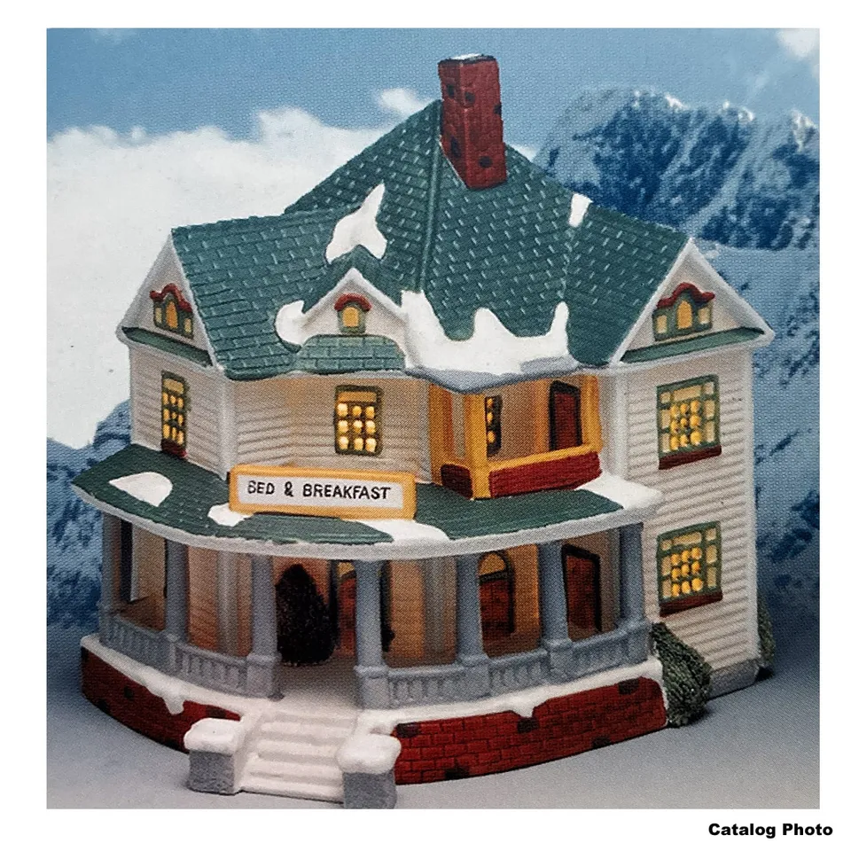 lemax-kingsbury-house-maison-miniature-de-collection-lumineuse image 1