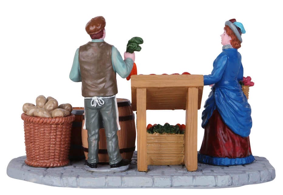 lemax-street-grocer-picerie-miniature-de-village-lumineuse image 4