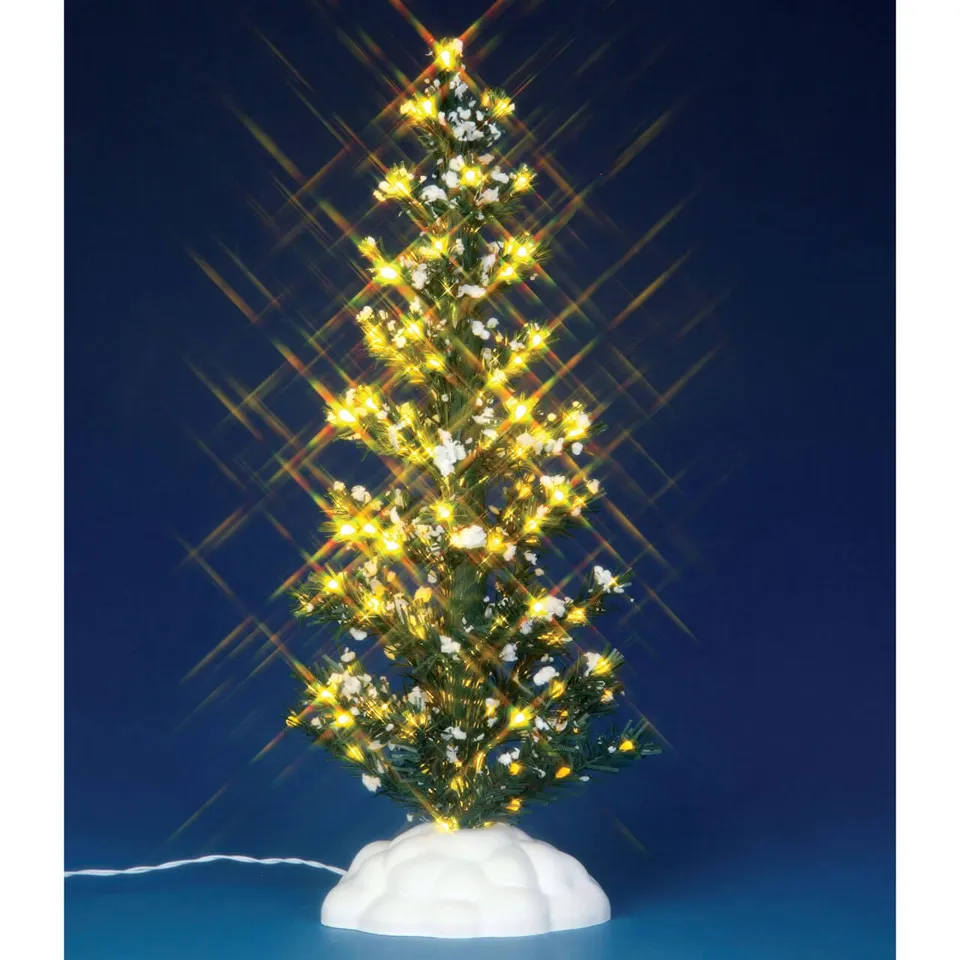 lemax-lighted-pine-tree-large-grand-sapin-lumineux-miniature image 1