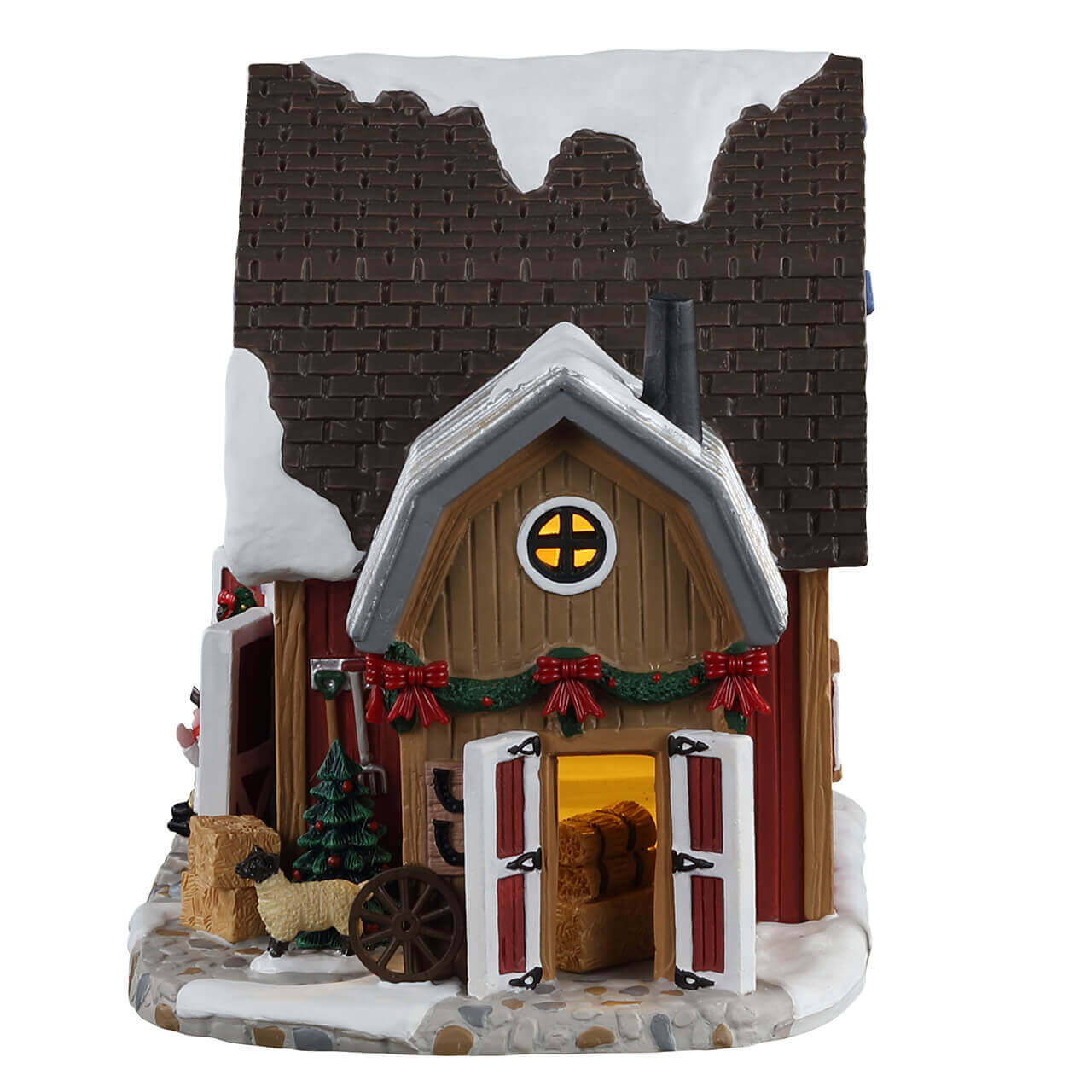 lemax-talent-contest-at-flanagan-s-barn-b-timent-miniature-harvest-crossing image 3