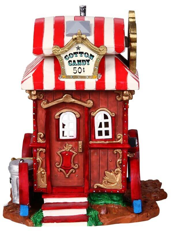 lemax-cotton-candy-stand-tal-de-barbe-papa-village-miniature image 3