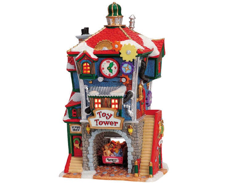 lemax-toy-tower-miniature-b-timent-village-de-no-l image 1