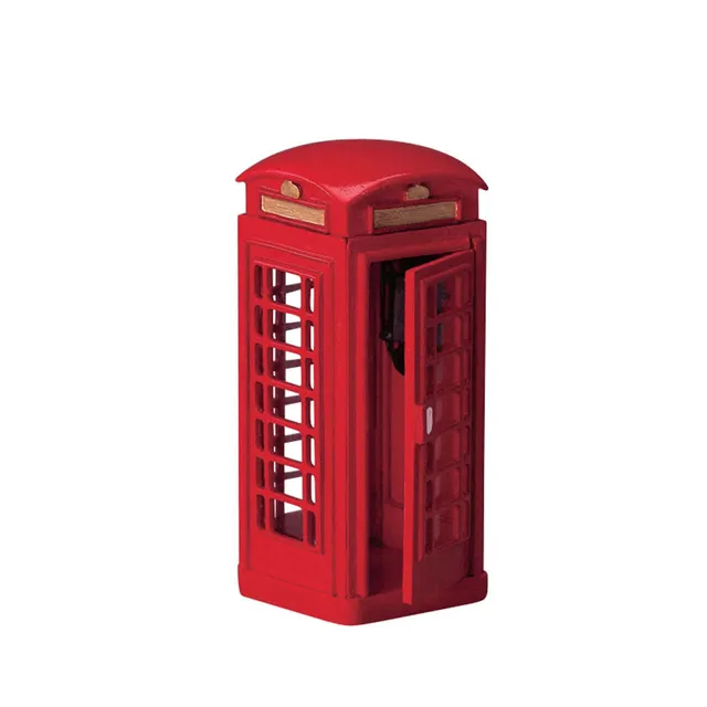 lemax-telephone-booth-cabine-t-l-phonique-miniature-village image 1