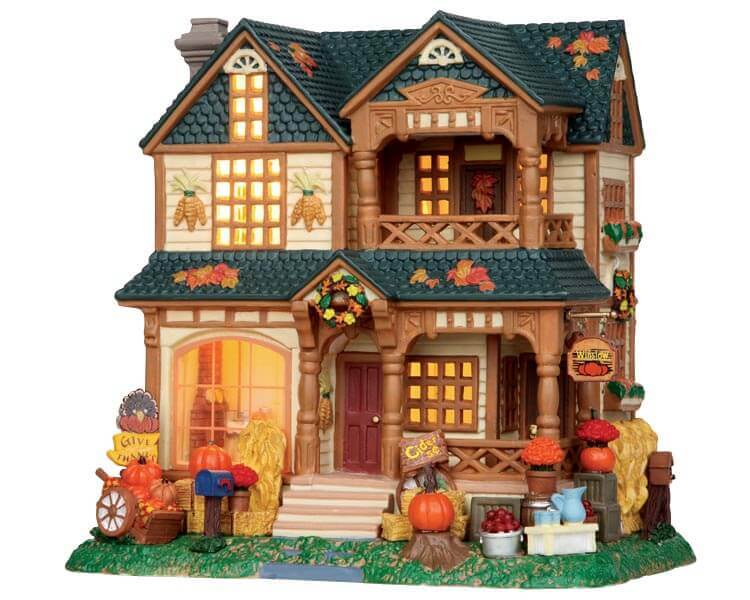 lemax-winslow-house-maison-miniature-lumineuse image 4