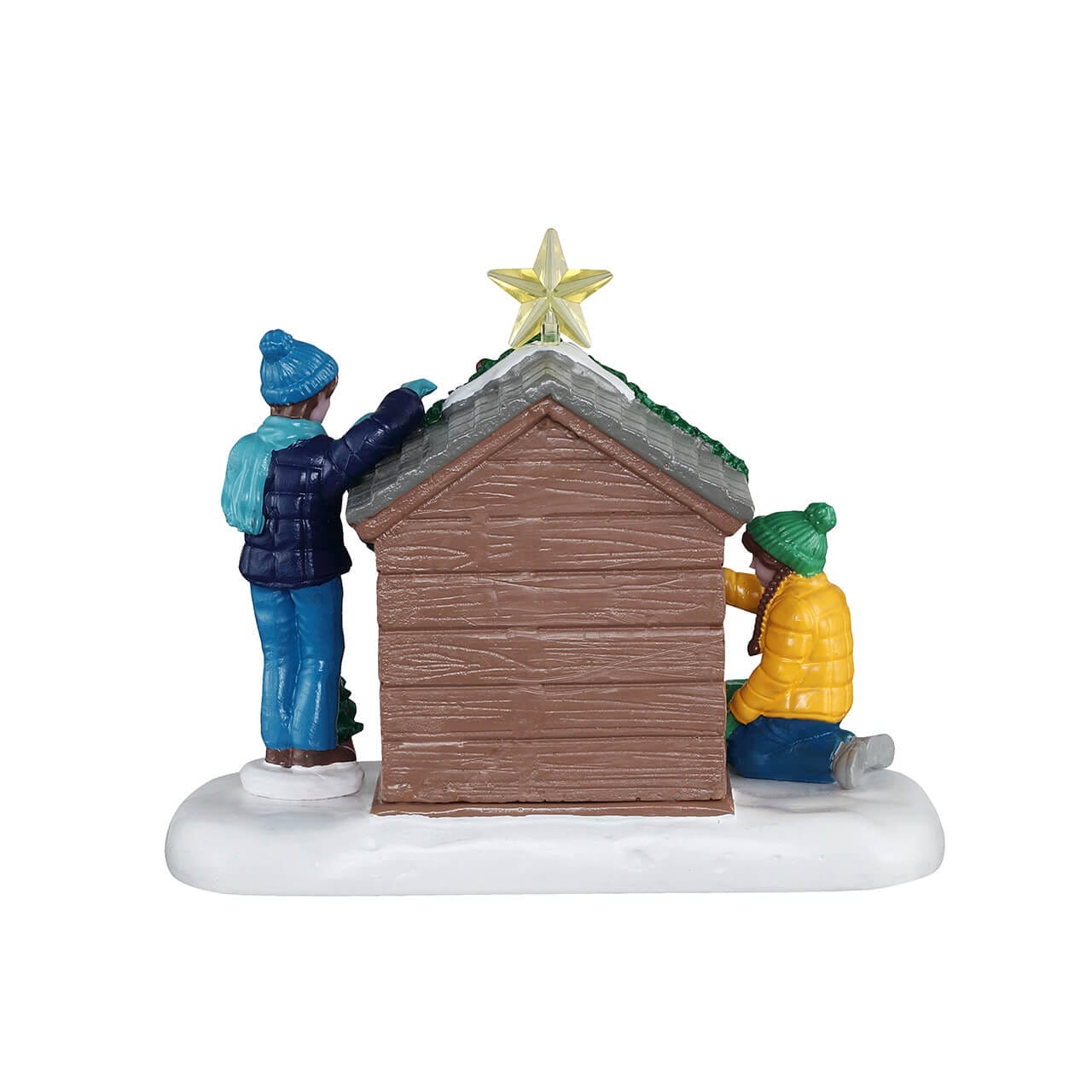 lemax-doghouse-christmas-figurine-miniature-jake-le-chiot image 4